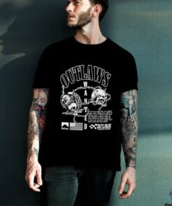 Outlaws Barbed wire Skull Tee