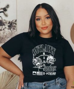Outlaws Barbed wire Skull Tee