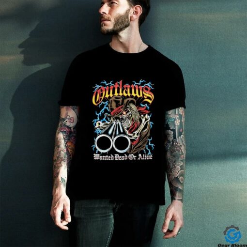 Outlaws Lightning Cowboy Shirt