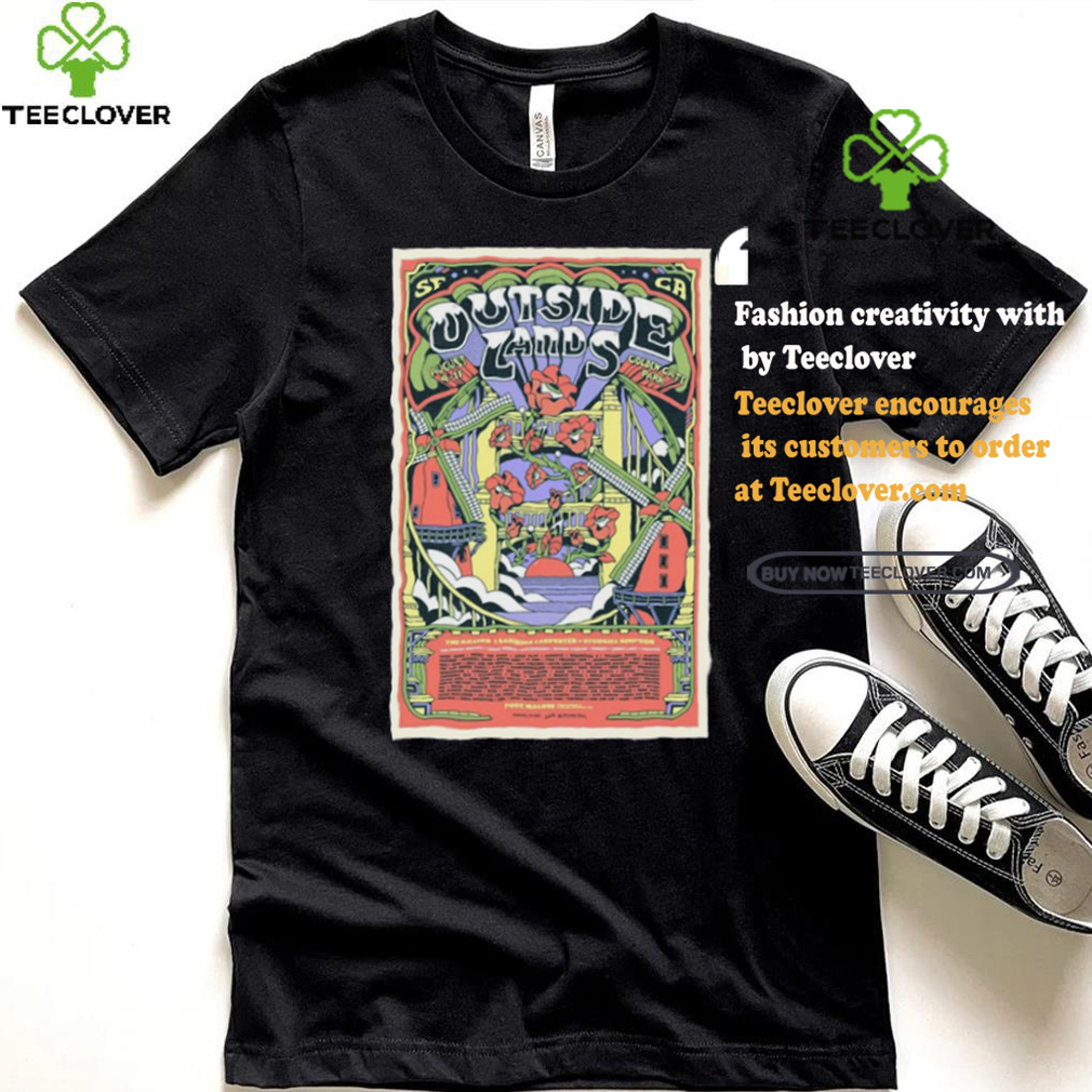 Outside Lands Music Festival Aug 9 11 2024 Golden Gate Park San Francisco CA Poster shirt Outside Lands Music Festival Aug 9 11 2024 Golden Gate Park San Francisco CA Poster shirt