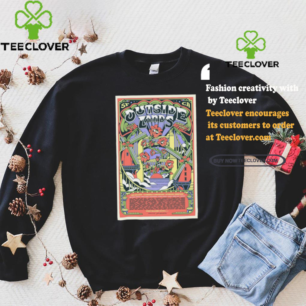 Outside Lands Music Festival Aug 9 11 2024 Golden Gate Park San Francisco CA Poster shirt Outside Lands Music Festival Aug 9 11 2024 Golden Gate Park San Francisco CA Poster shirt