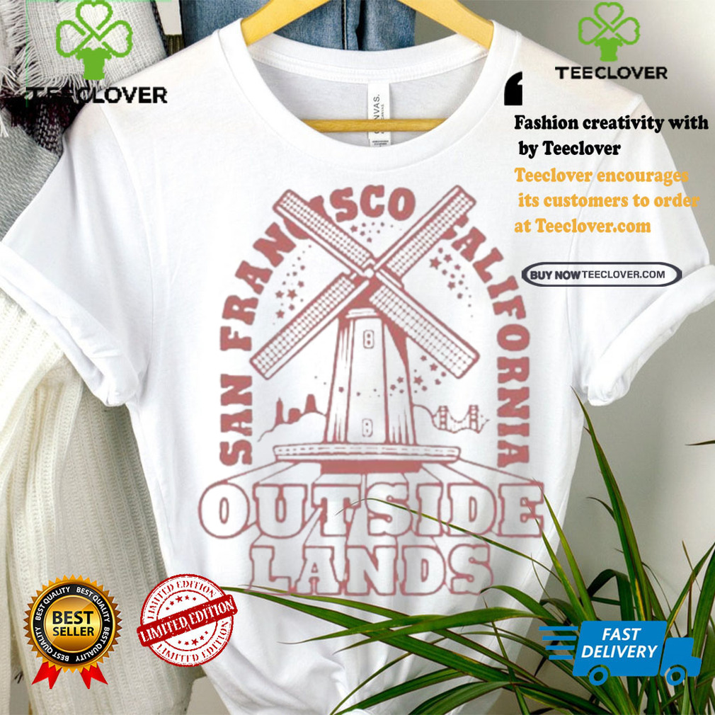 Outside Lands Windmill August 9 11 2024 San Francisco Ca Shirt Outside Lands Windmill August 9 11 2024 San Francisco Ca Shirt