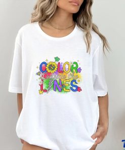 Outside The Lines Autism Shirt