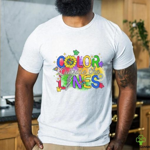 Outside The Lines Autism Shirt