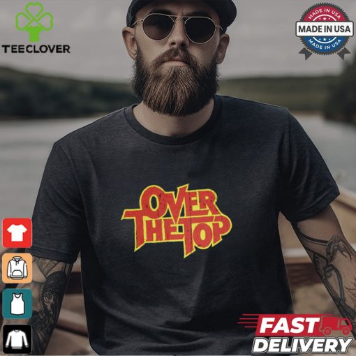 Over The Top   Washed Logo   T Shirt