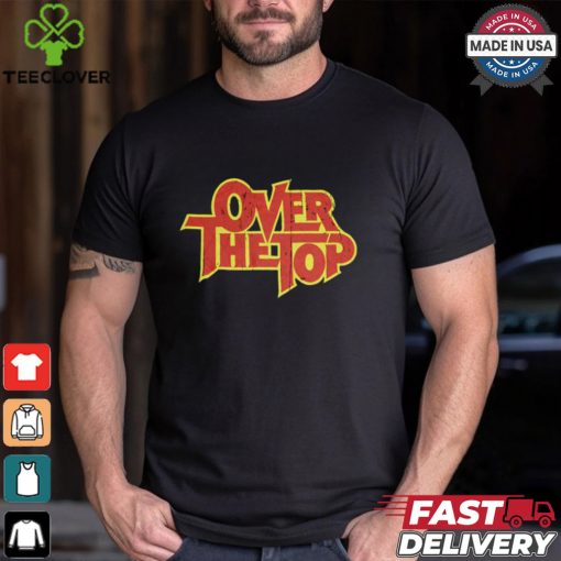 Over The Top   Washed Logo   T Shirt