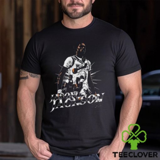 Overtime Elite Rwe Jason Jackson Individual Caricature number 99 t shirt
