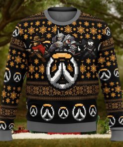Overwatch Symbol Ugly Christmas Sweater
