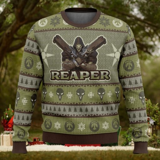 Overwatch The Reaper Ugly Christmas Sweater