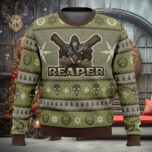 Overwatch The Reaper Ugly Christmas Sweater