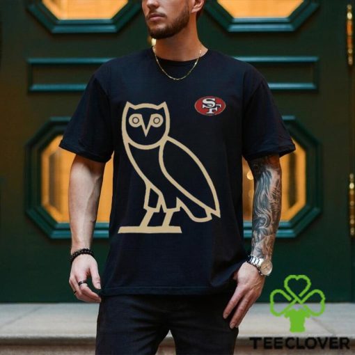 Ovo Scarlet San Francisco 49ers Owl Logo T Shirt