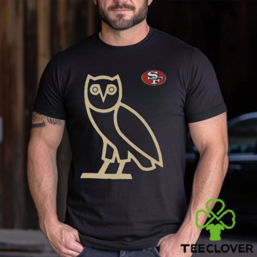 Ovo Scarlet San Francisco 49ers Owl Logo T Shirt