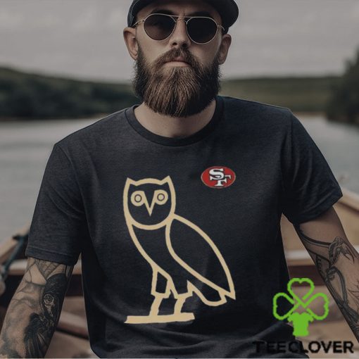Ovo Scarlet San Francisco 49ers Owl Logo T Shirt