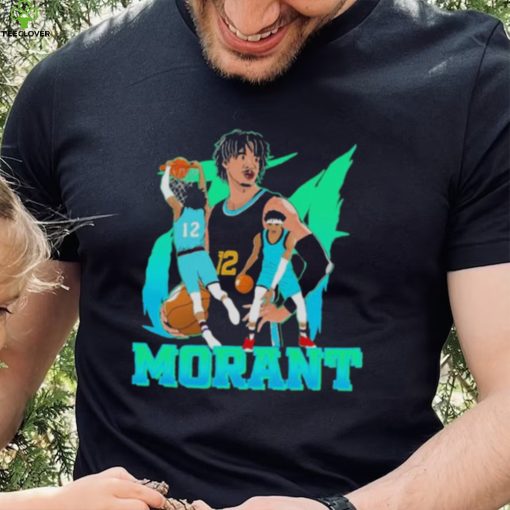 Temetrius Jamel Ja Morant Retro Fanart Shirt