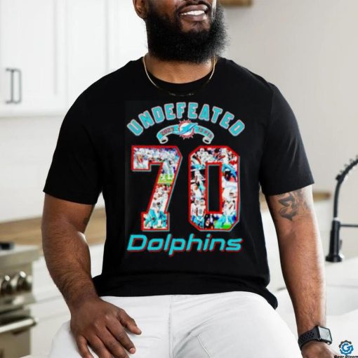 Undefeated 2023 70 points Miami Dolphins hoodie, sweater, longsleeve, shirt v-neck, t-shirt