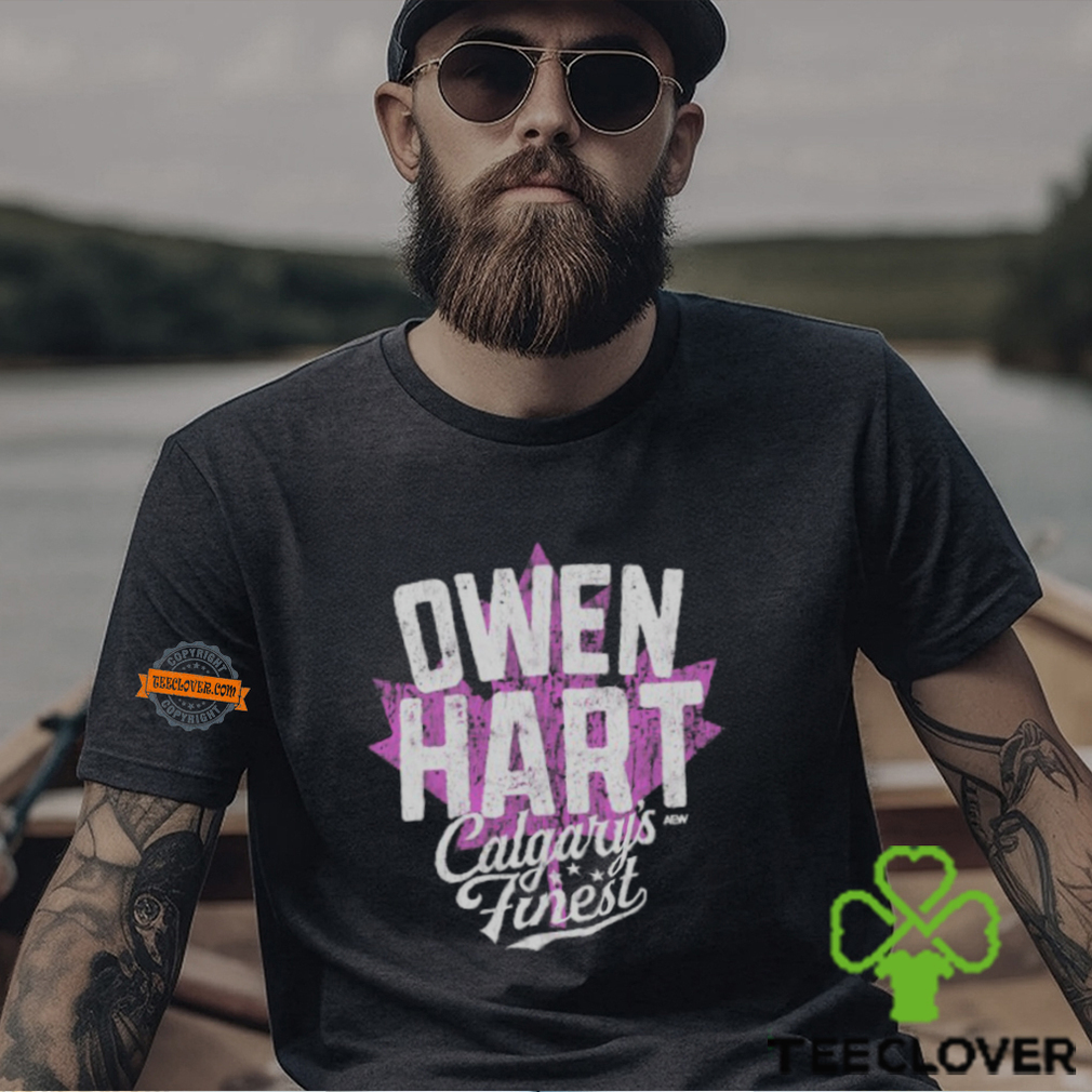 Owen Hart Calgary's Finest Shirt Owen Hart Calgary's Finest Shirt