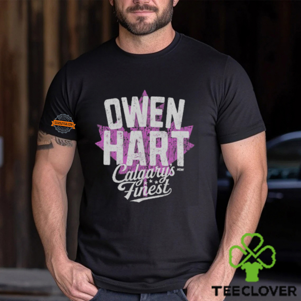 Owen Hart Calgary's Finest Shirt Owen Hart Calgary's Finest Shirt