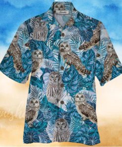 Owl Blue Unique Design Unisex Hawaiian Shirt For Men And Women Dhc17062183