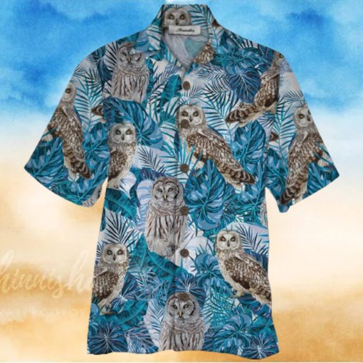 Owl Blue Unique Design Unisex Hawaiian Shirt For Men And Women Dhc17062183