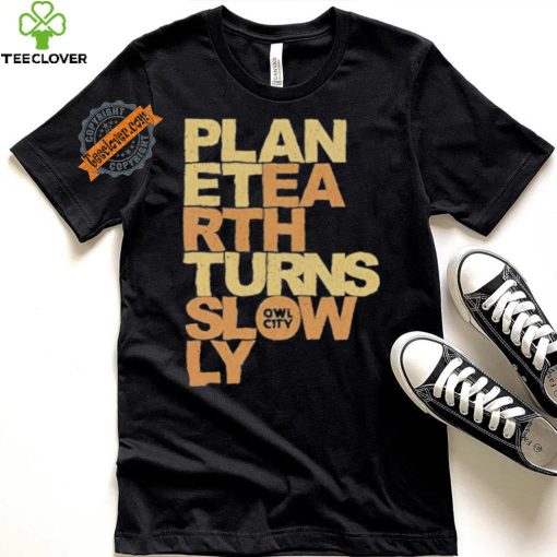 Owl City Planet Earth Turns Slowly Shirt