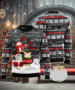 Owl Hoo Hoo Hoooo All Over Printed 3D Ugly Christmas Sweater Christmas Gift For Men And Women