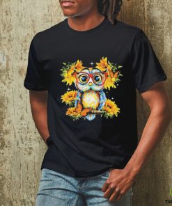 Owl Sunflower Shirt