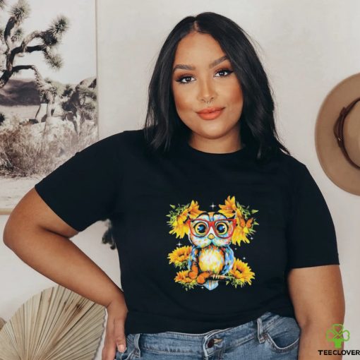 Owl Sunflower Shirt