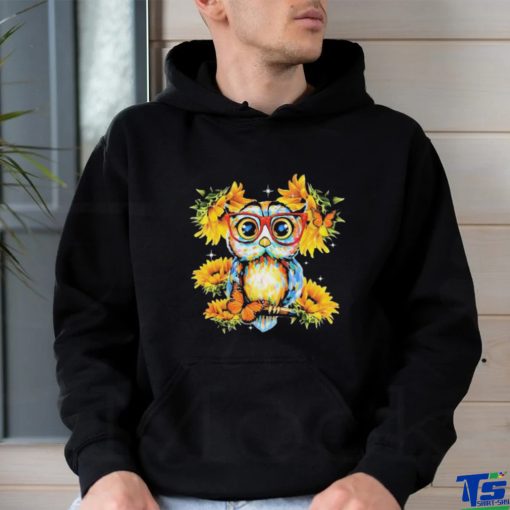 Owl Sunflower Shirt