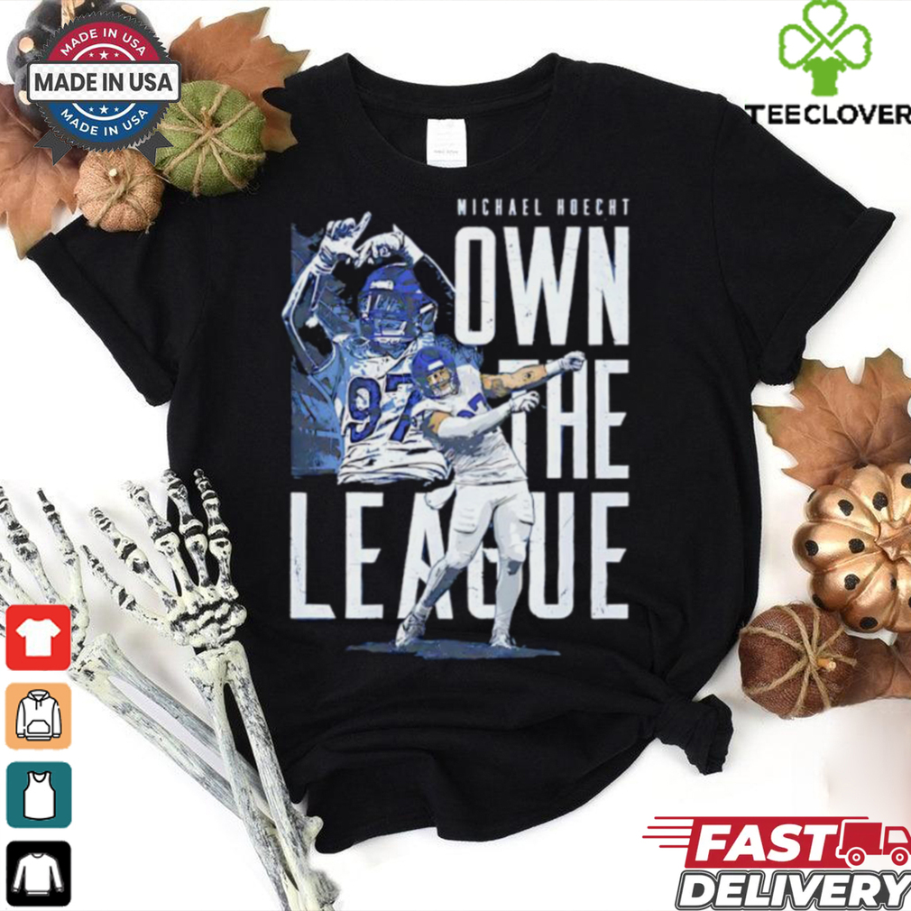 Own The League 97 Michael Hoecht player Los Angeles Rams football graphic shirt Own The League 97 Michael Hoecht player Los Angeles Rams football graphic shirt