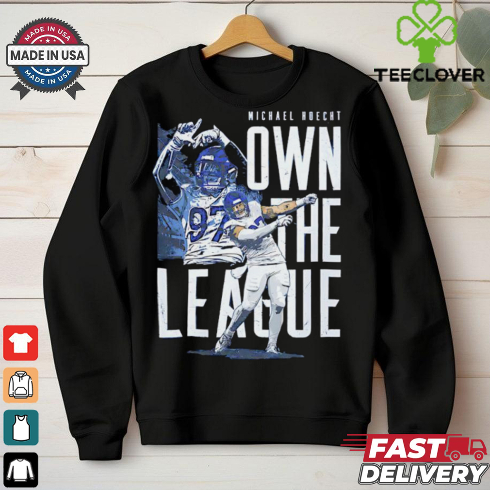 Own The League 97 Michael Hoecht player Los Angeles Rams football graphic shirt Own The League 97 Michael Hoecht player Los Angeles Rams football graphic shirt