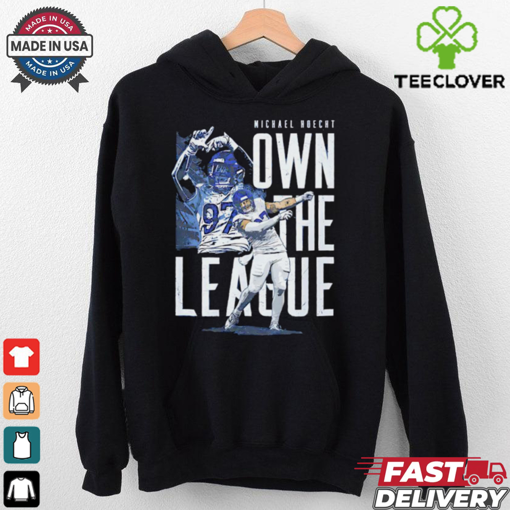 Own The League 97 Michael Hoecht player Los Angeles Rams football graphic shirt Own The League 97 Michael Hoecht player Los Angeles Rams football graphic shirt