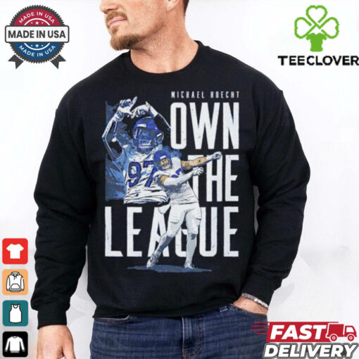 Own The League 97 Michael Hoecht player Los Angeles Rams football graphic shirt