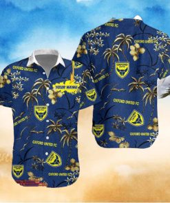 Oxford United F.C Hawaiian Shirt Custom Name Trending For Men Women Gift Summer