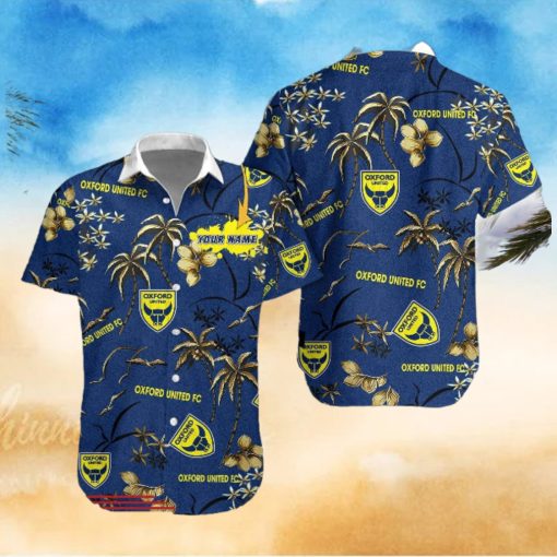 Oxford United F.C Hawaiian Shirt Custom Name Trending For Men Women Gift Summer
