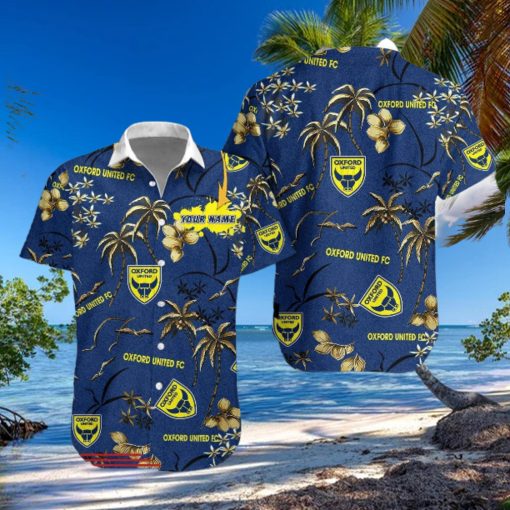 Oxford United F.C Hawaiian Shirt Custom Name Trending For Men Women Gift Summer