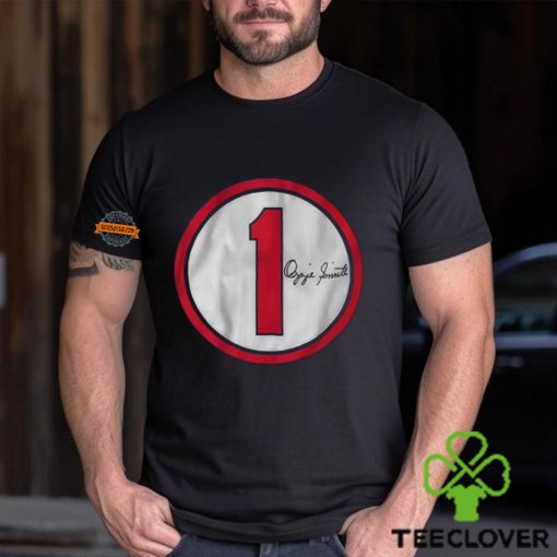 Ozzie smith number circle T Shirt