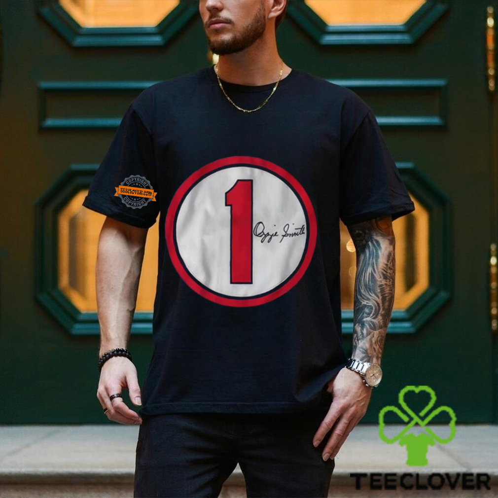 Ozzie smith number circle T Shirt Ozzie smith number circle T Shirt