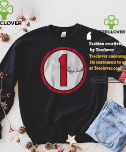Ozzie smith number circle shirt