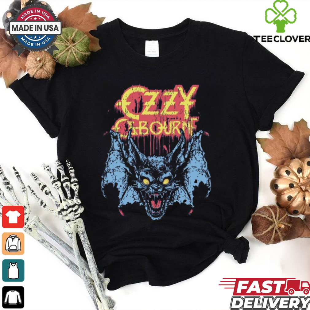 Ozzy Glowing Eyes Bat T Shirt Ozzy Glowing Eyes Bat T Shirt