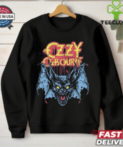 Ozzy Glowing Eyes Bat T Shirt 2 Ozzy Glowing Eyes Bat T Shirt