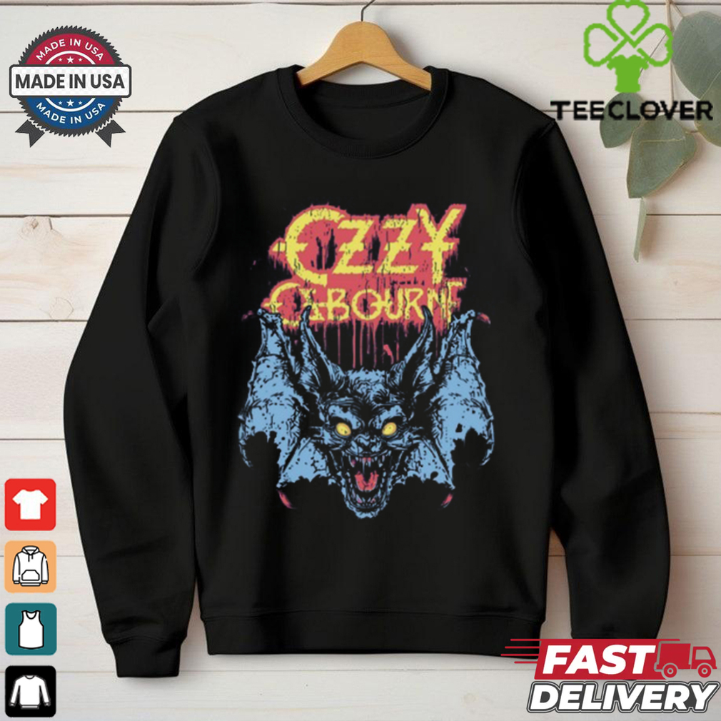 Ozzy Glowing Eyes Bat T Shirt Ozzy Glowing Eyes Bat T Shirt