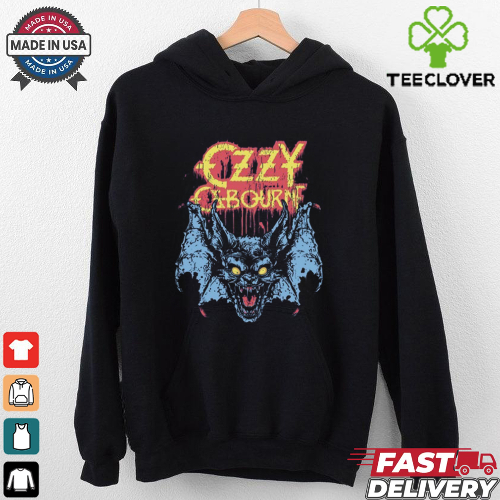 Ozzy Glowing Eyes Bat T Shirt Ozzy Glowing Eyes Bat T Shirt