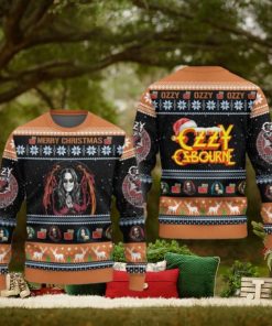 Ozzy Ozbourne Merry Christmas Ugly Sweater