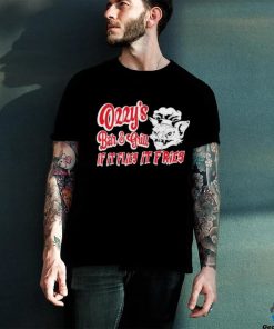 Ozzys Bar And Grill If It Flies It Fries Shirt