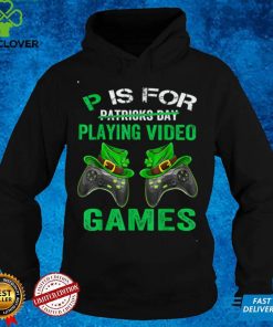 P For Playing Games Funny St Patrick's Day Gamer Boys Men T Shirt 3 P For Playing Games Funny St Patrick's Day Gamer Boys Men T Shirt
