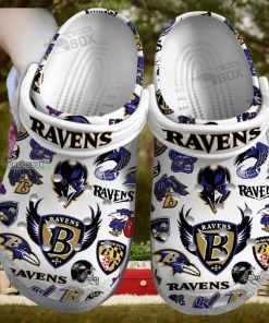Baltimore Ravens Championship Crocs Clogs