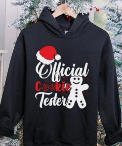 Official Cookie tester gingerbread Christmas T Shirt 1 Official Cookie tester gingerbread Christmas T Shirt