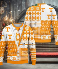 Tennessee Volunteers 2024 Christmas Menswear Style Ugly Sweater