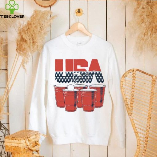 USA Beer Pong 4th of July 2023 shirt
