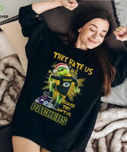 The Grinch They Hate Us Because Ain’t Us Green Bay Packers Stomp On NFL Teams Christmas Shirt